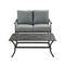 2 Pieces Patio Conversation Set