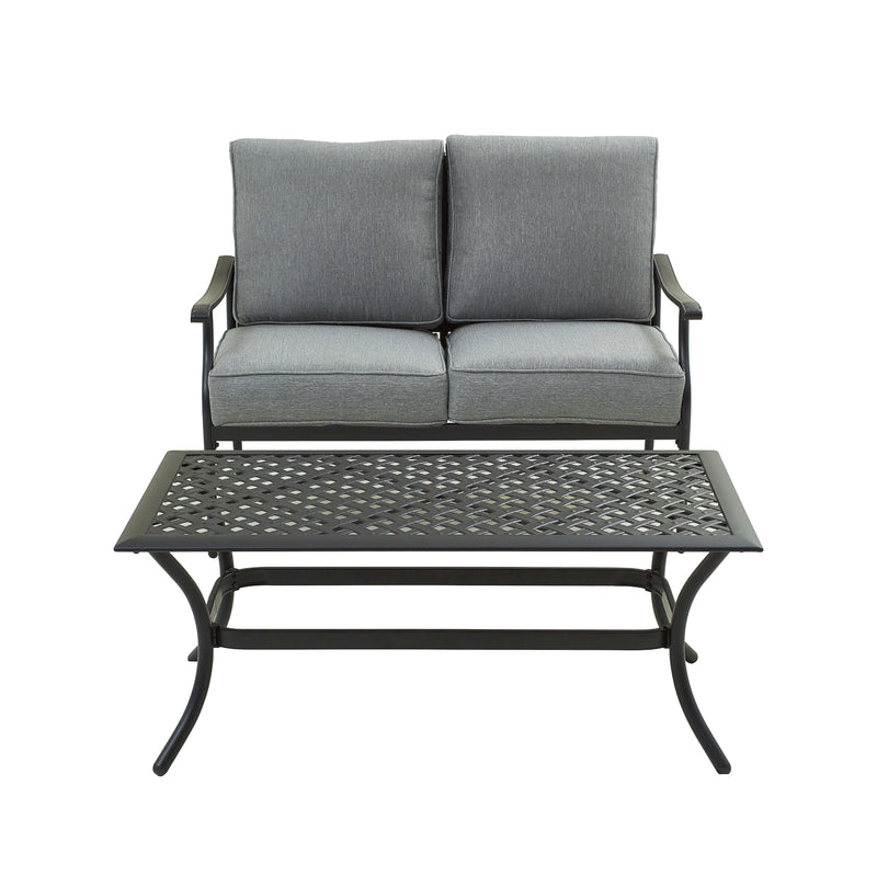 2 Pieces Patio Conversation Set